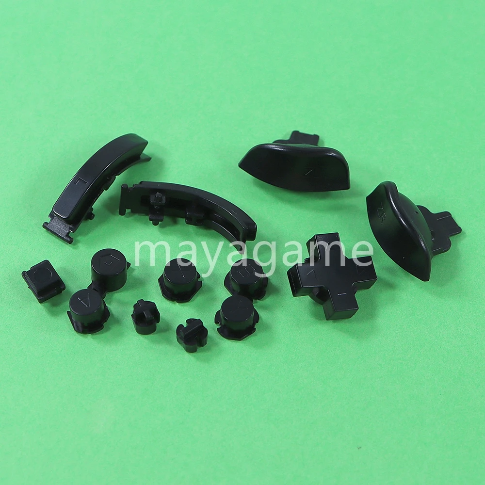 Nintendo Switch Liteコントローラー用のabxyキー,カラフルなボタン,トリガー,1セット