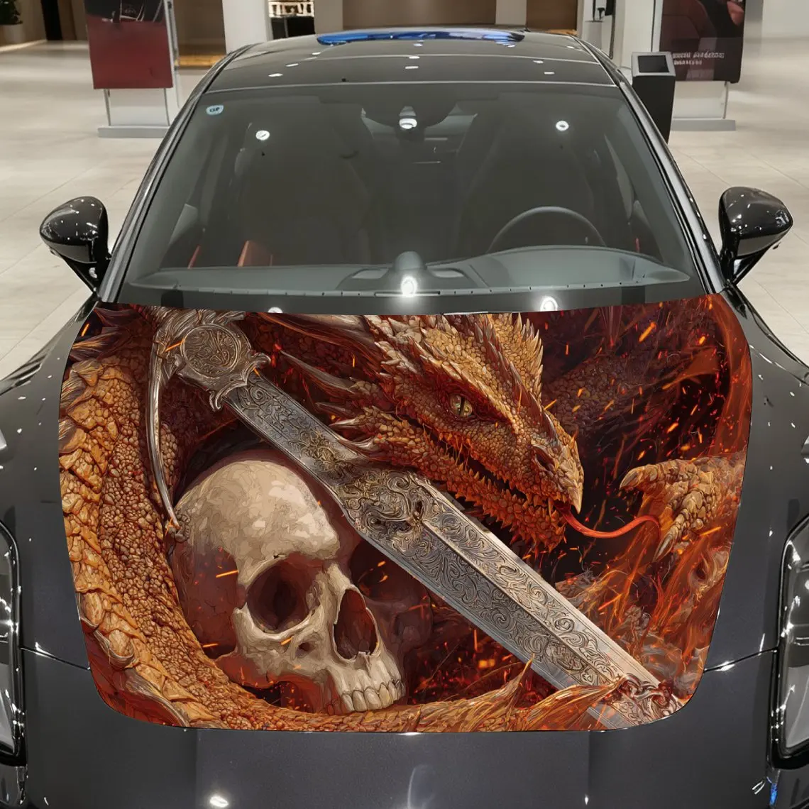 Blazing Flame Bone-…