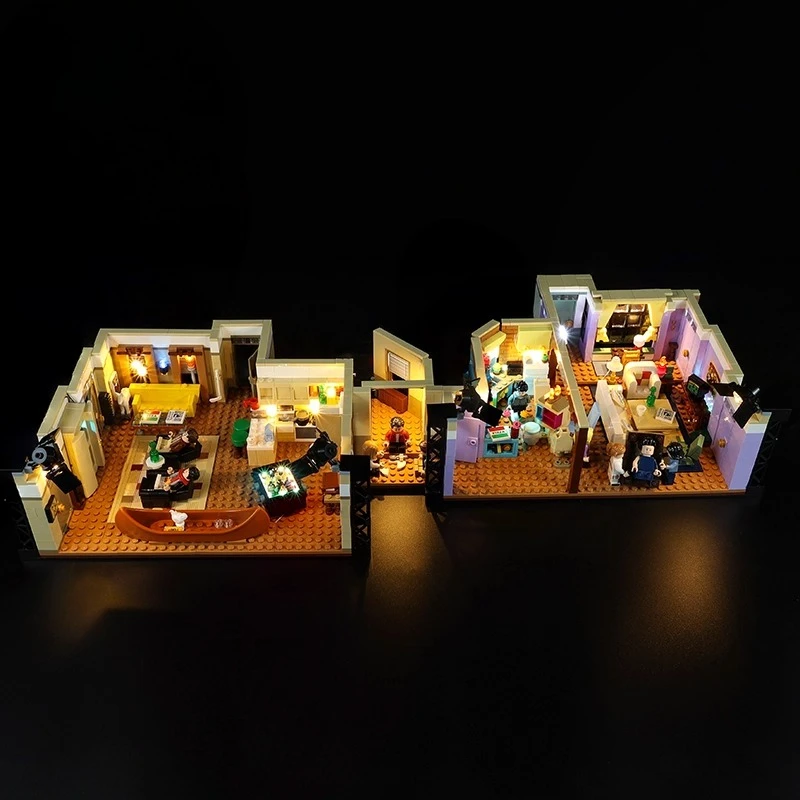 

Набор светодиодного освещения, подходящий для LEGO The Friends Apartments 10292, строительные блоки, игрушки-лампа «сделай сам» (модельные кирпичи в комплект не входят)