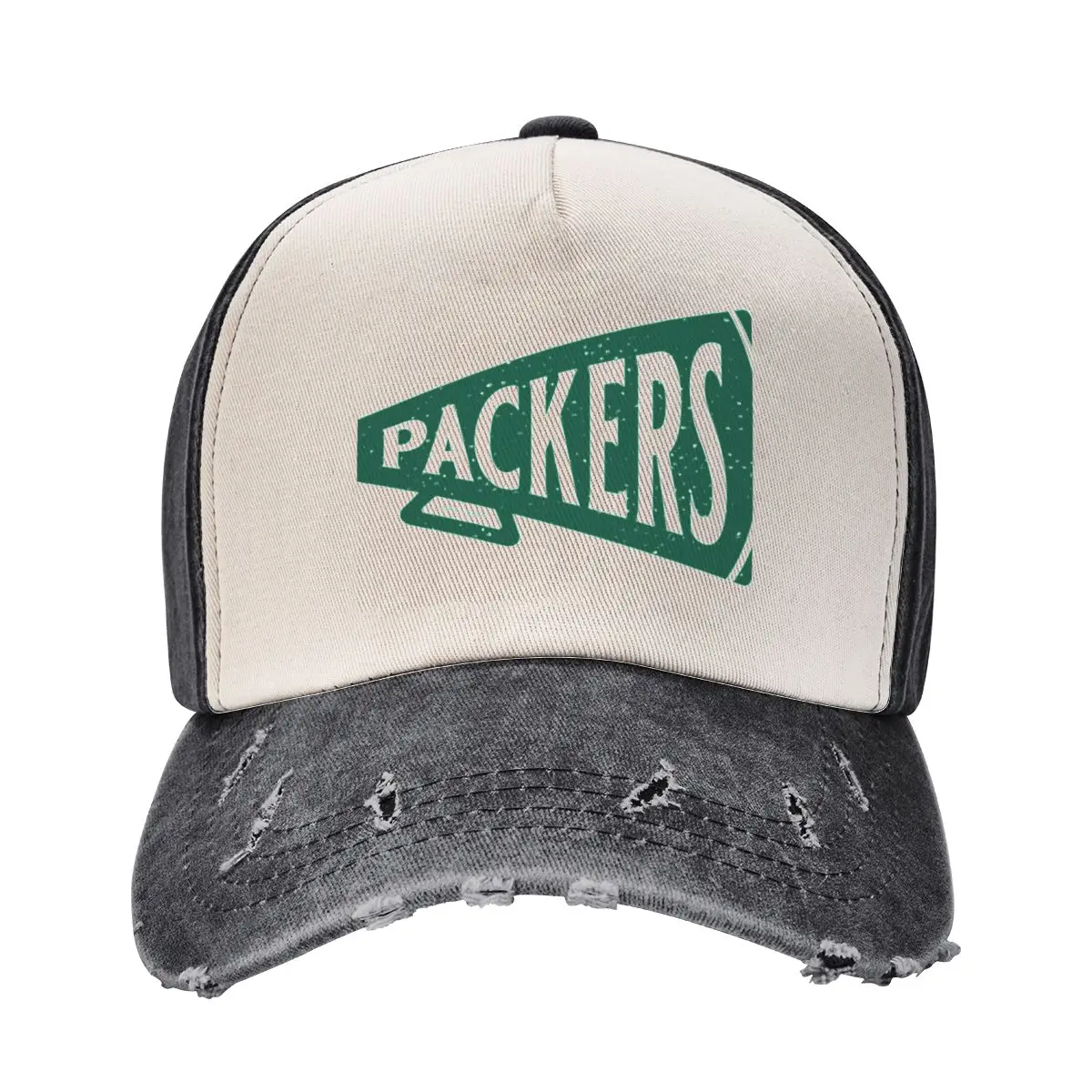 Vintage Megaphone - Green Bay Packers (Green Packers Wordmark) Baseball Cap Kids Hat Rave hiking hat Caps Women Men\'s