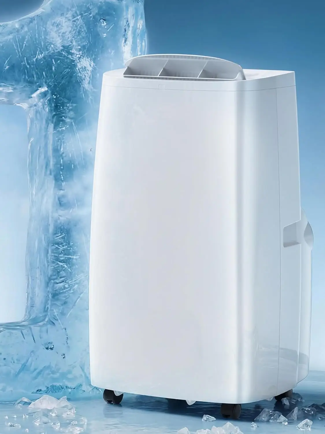 

14000 BTU Portable Air Conditioner Dehumidifier Sleep Mode 24H Timer Cools 700 sq.ft Bedroom Self-evaporation, Custom