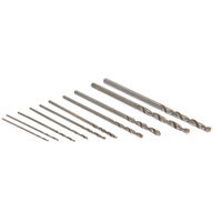 25 Pcs HSS Micro Twist Drill Bit Set High Speed Steel Drill Bits 0.5mm~3mm Straight Shank for Dremel Rotary Tool Jewelry Tools