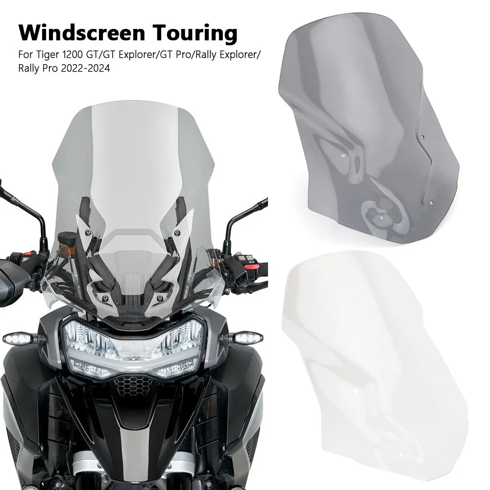 New For TIGER Tiger 1200 GT/GT Pro/GT Explorer/Rally Pro/Rally Explorer Motorcycle Sports WindScreen Windshield Visor Deflector