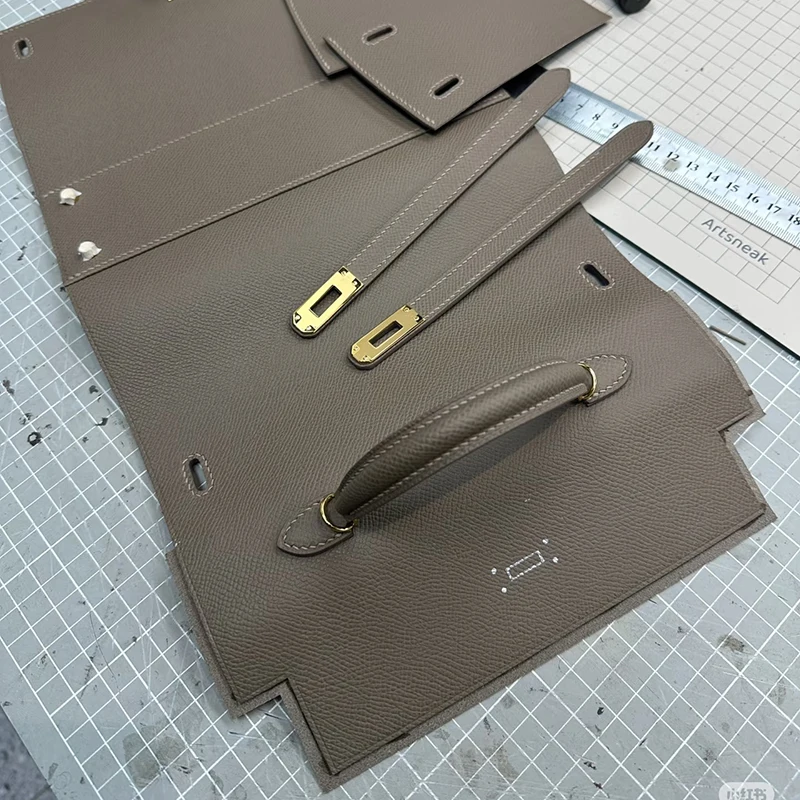 Bolso de lujo de diseñador, bolso de mano para mujer, bolso de hombro de alta calidad hecho a mano con hilo encerado, bolsos interiores y exteriores de cuero completo para mujer
