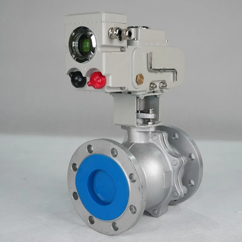 

Интеллектуальный привод электрического клапана Электрический шаровой клапан управления потоком Привод электрического шарового клапана