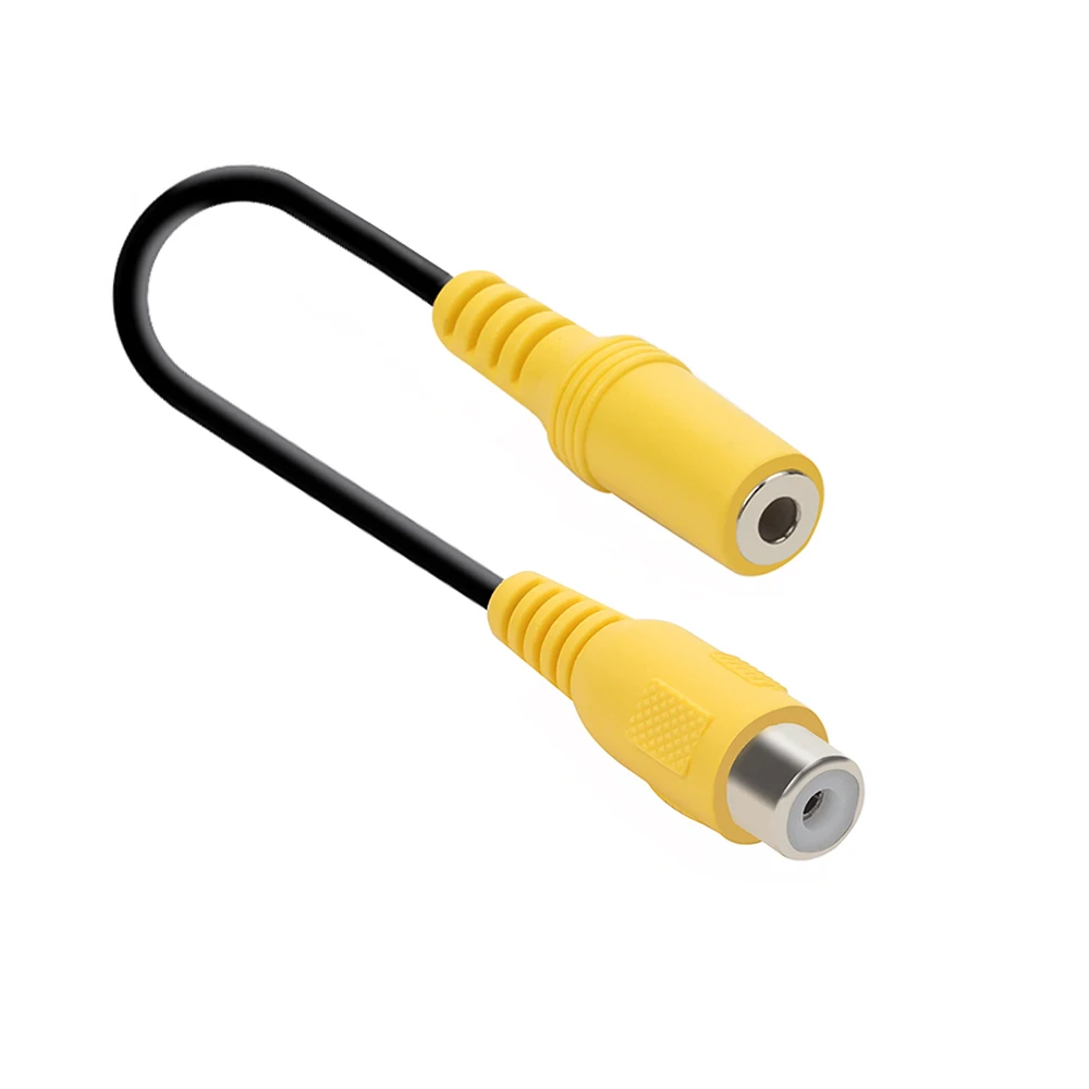 Uniwersalny kabel RCA 3,5 mm Jack Stereo Audio Gniazdo żeńskie do męskiego na słuchawki 3,5 AUX Y Adapter do wzmacniacza DVD