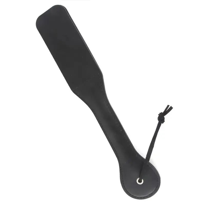 Sexy Paddle Red "XOXO" Split 2part Leather Hollow out Flirting BDSM Toys Whip Flogger Slave Adults products for Lovers view 5