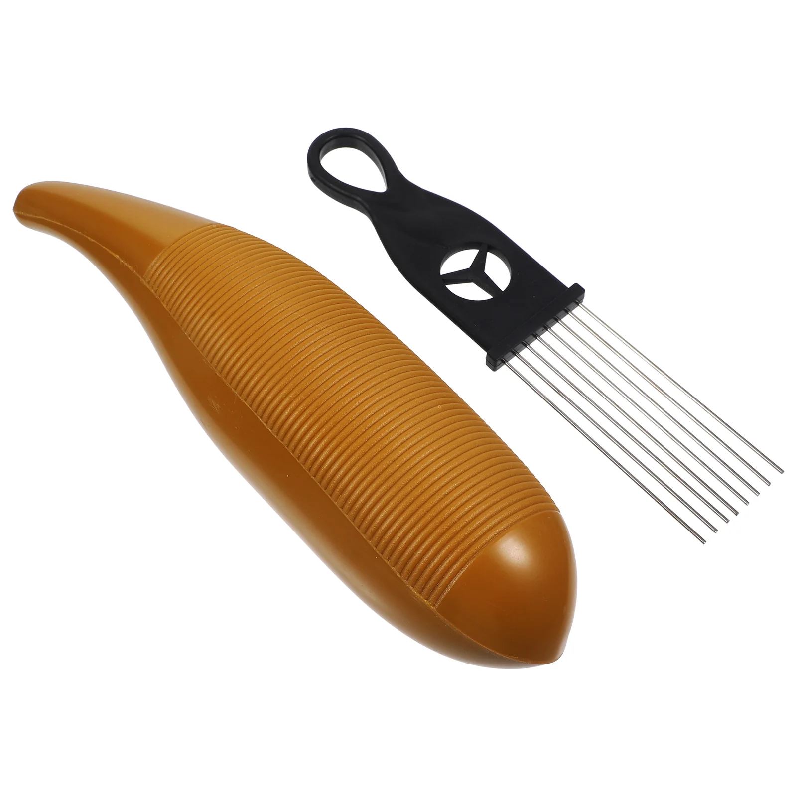 

1 Set Plastic Fish Frog Guiro Percussion Instrument Kids Educational Music Toy Scraper for Early Education Home Kindergarten