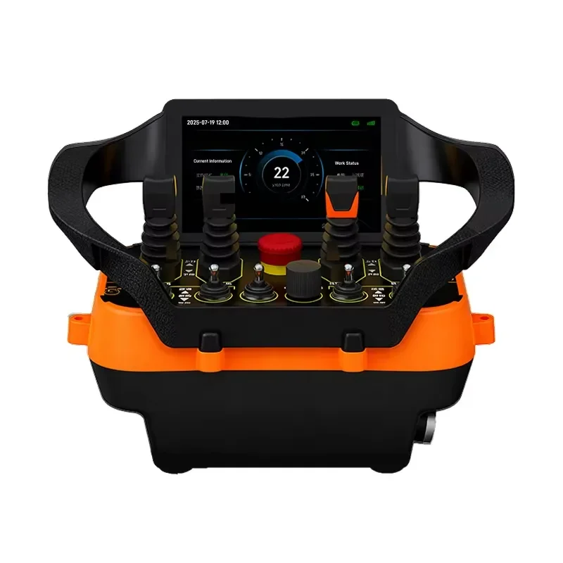 Wireless Industrial Remote Control with Display Screen 433mHz for Cranes Scissor Lifts Construction Machinery Parts DL-RC01-M