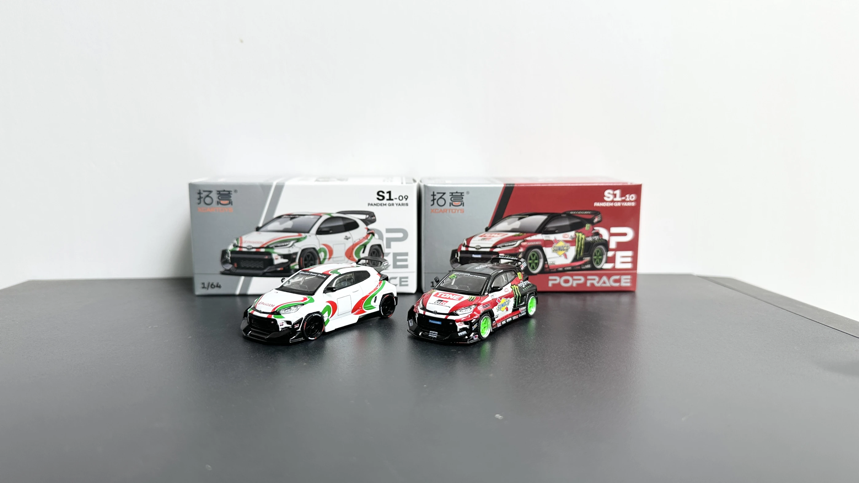 1:64 تويوتا، ياريس، موديل بانديم GR ياريس نموذج سباق، نموذج TOEIC POSRACE