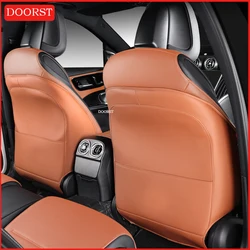 For Mercedes Benz C GLC CLSClass W206 X254 Car Rear Seat Anti Kick Protective Pad Interior Decoration Modification Acccessories