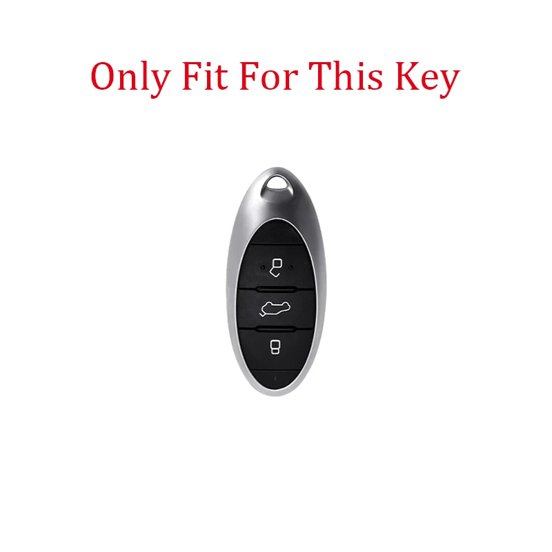 3 Button Zinc Alloy Car Key Case Auto Key Protection Cover For FAW Bestune T33 T77 T99 Car Holder Shell Car-Styling Accessories