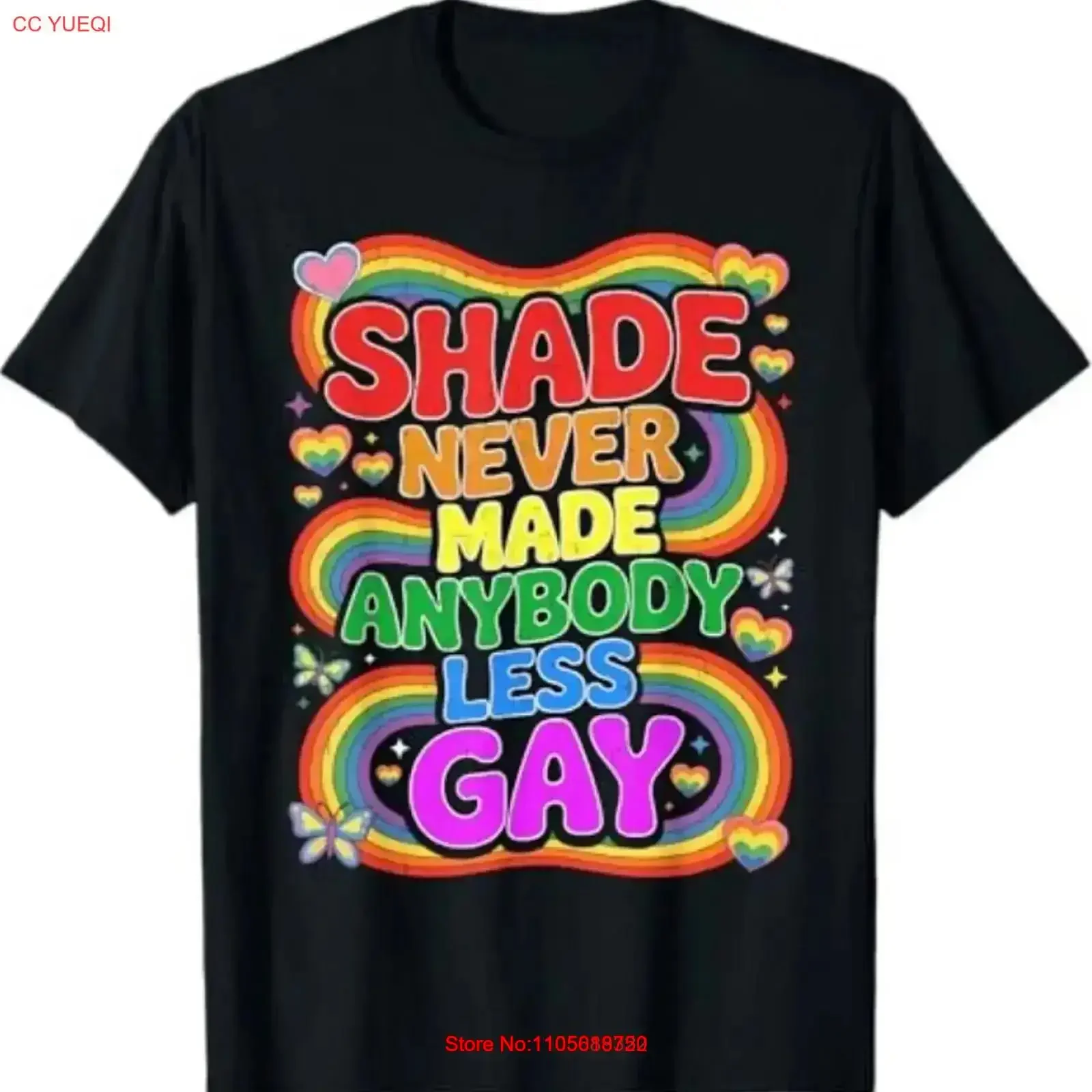 Rainbow Pride LGBT Ally Gay Support Adult Kids T Shirt vintage Washed Slightly designer clothes Top For Everyday Wear Stylish