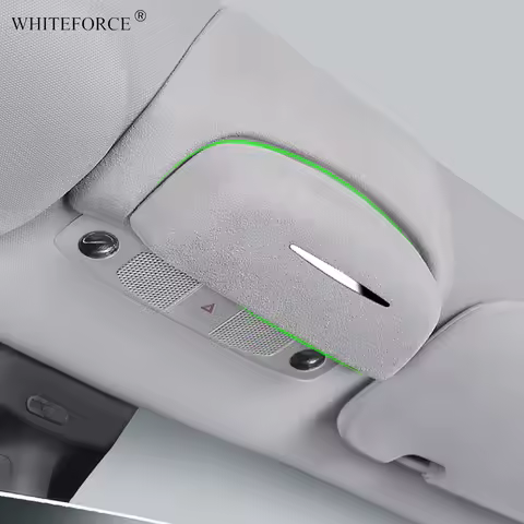 For Tesla Model 3 Highland 2024 Car Special Glasses Case Suede Eyeglass Box Sunglasses Holder Protective Organize Accessories