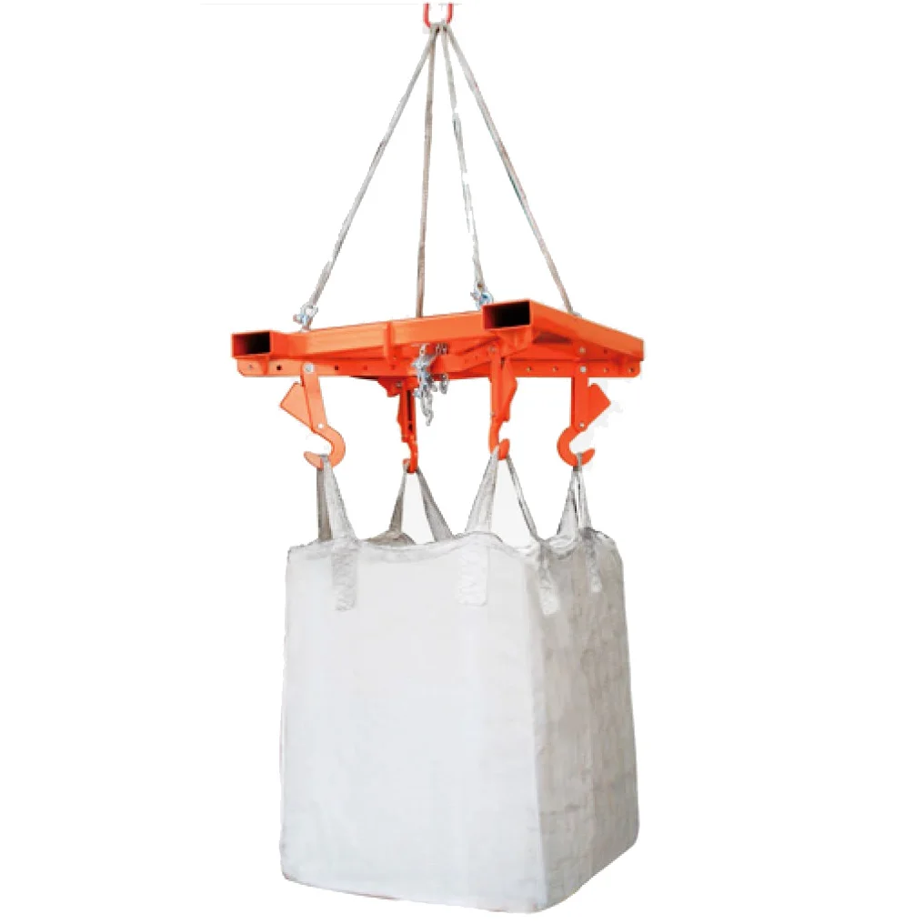 

Настраиваемый подъемник для вилочного погрузчика 2000 кг, 4000 фунтов, подъемник для мешков с крючком и открытым крючком