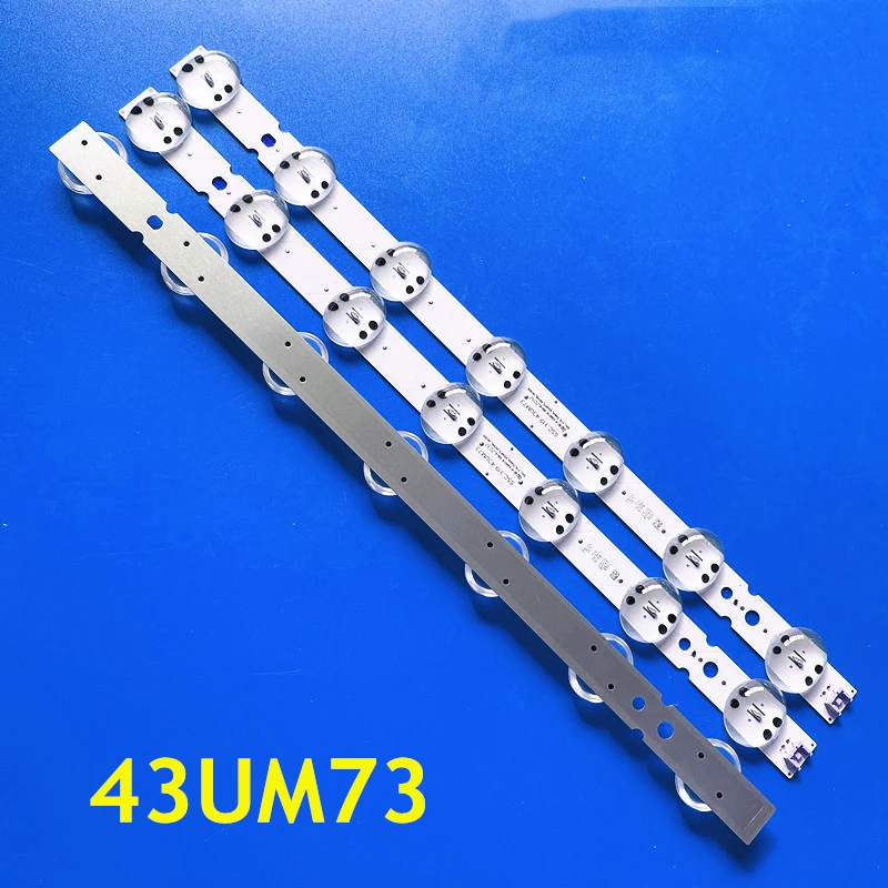 

LED Strip for 43UM7300PWA 43UM7400PLB 43UM7450PLA 43UM751C 43UM7600PLB 43UM7500PLA 43UM751C HC430DQG SSC_Y19 Trident_43UM75