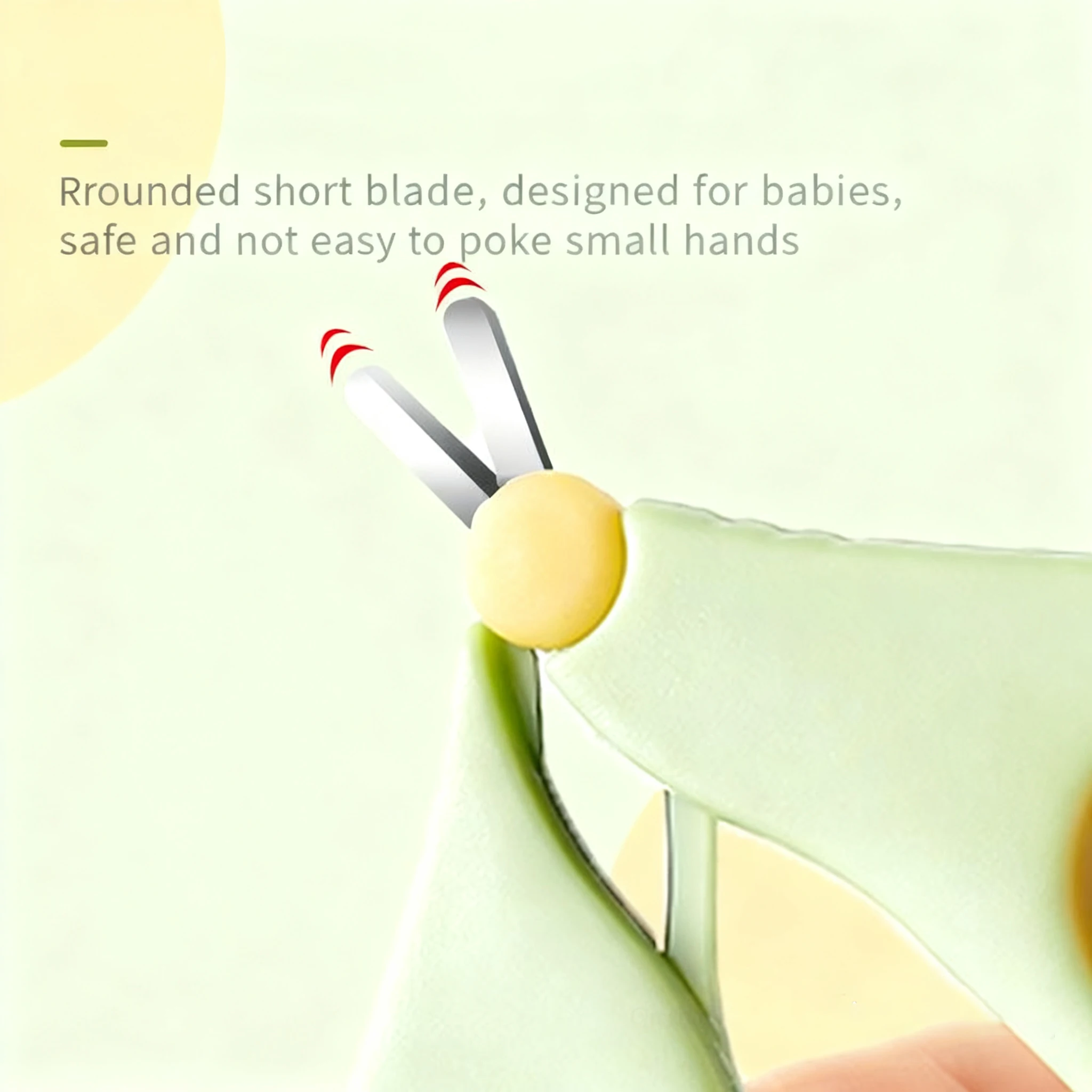 Professionelles Nagelpflegeset für Babys, 4-teiliges Nagelknipser-Set für Babys, Sicherheits-Nagelknipser-Set für Kinder, Nagelknipser