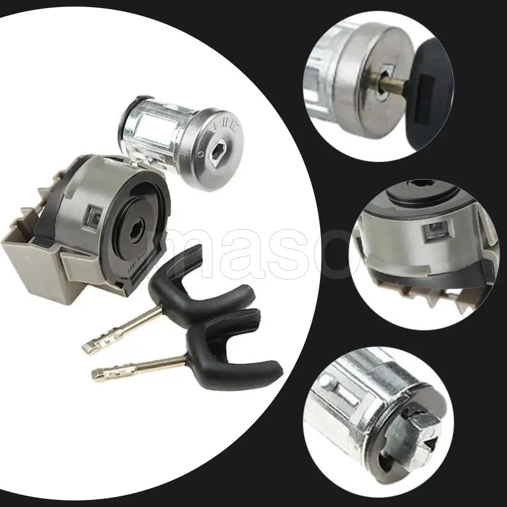 

Ignition Switch Lock Cylinder Housing with Key For Ford C-Max Fiesta Focus Galaxy Mondeo Transit 98AB-11572-BG 98AB11572BG ﻿