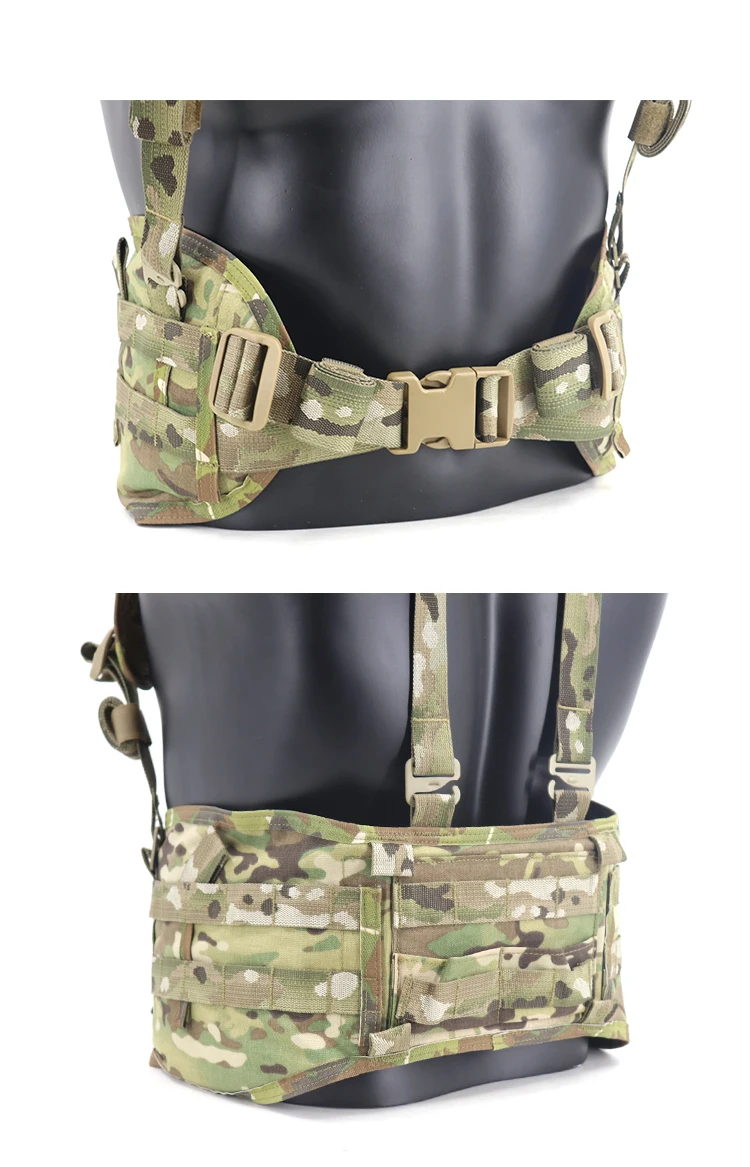 Multicam HPG belt MOLLE System Multi-functional Outdoor Tactical Waist Wrap Belt Thickened Protective Pad