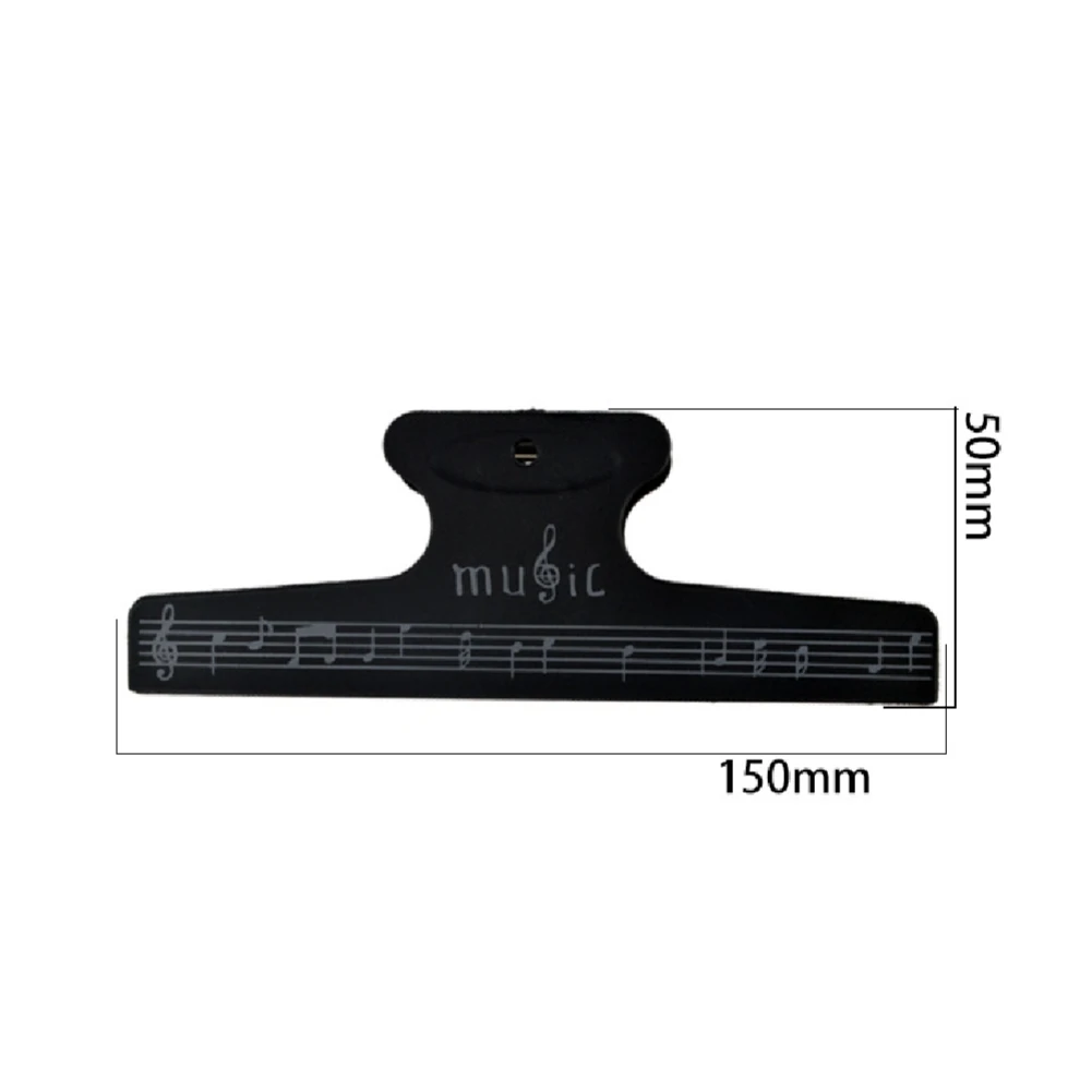 Sheet Music Clips Book Page Note Clip Music Score Clip fisse supporto per fogli per chitarra violino pianoforte strumenti musicali accessori