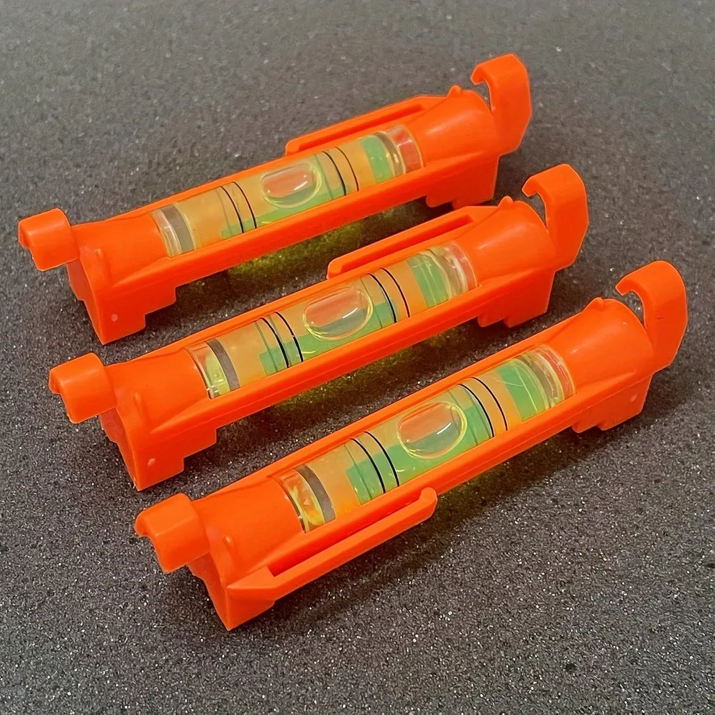 

3Pc Red Hanging Bubble String Level – Leveling Ground/Brick/Construction/Surveying/Engineering