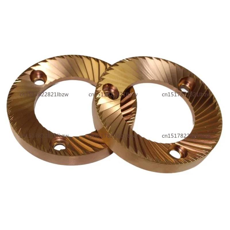 For SSP Bean Grinder Cutter Disc DF64N/DF64P/DF64E/DF64V Titanium Plated Cutter Disc Gold Grinding Disc 64mm