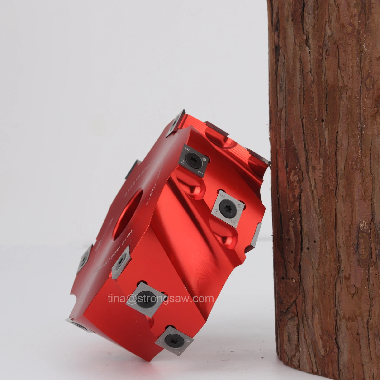 125mm Diameter Woodworking Tools Light Duty Four-sided Planer Spiral Cutter Head