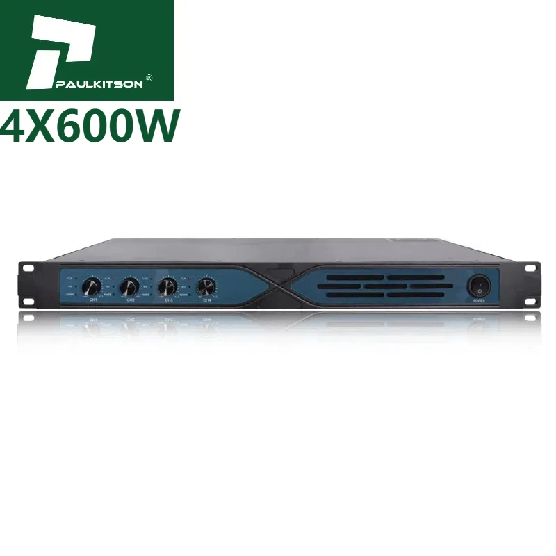 Paulkison Audio Amplifier P650 Power Amplifier For Sale Professional Digital 4x600w 4 Channel  Class D Power Amplifier