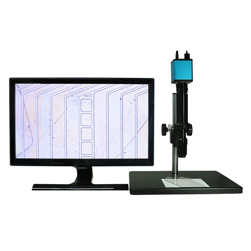 Coaxial high-resolution video microscope SGO-500HCTX professional inspection display line ITO camera measurement