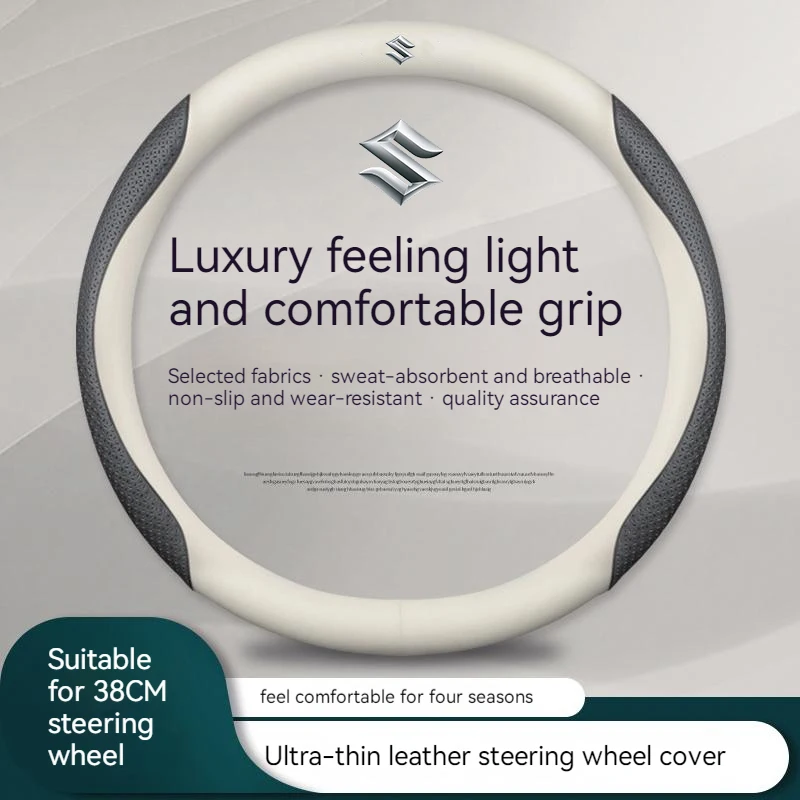 

Cat Steering Wheel Cover For Suzuki Ignis Jimny SX4 S-Cross Swift Grand-Vitara Aito Baleno Celerio Ciaz Equator Ertiga Samura