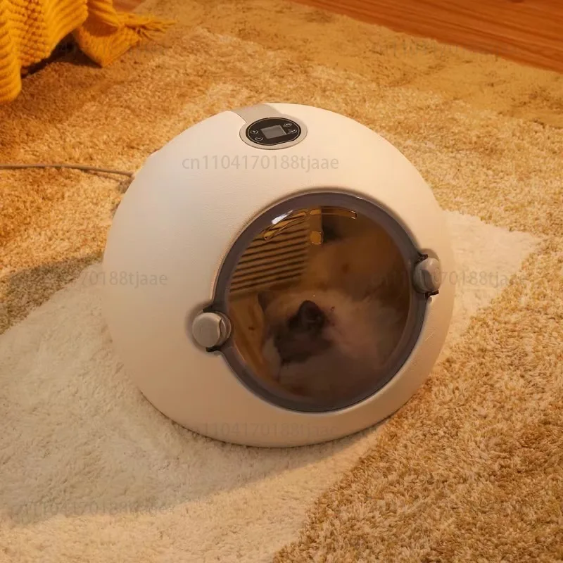 Pet Drying Box Fully Automatic Cat Drying Machine for Home Use Small Dog and Cat Bath Blow Dryer