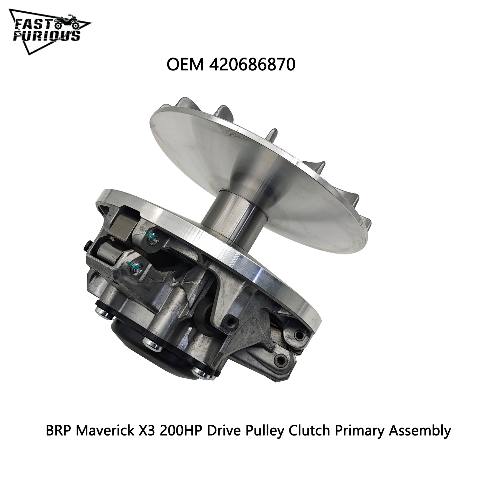 

Первичный блок муфты приводного шкива с инструментами для разборки для Maverick X3 200HP Turbo RR 2022+ OEM 420686870 417224867