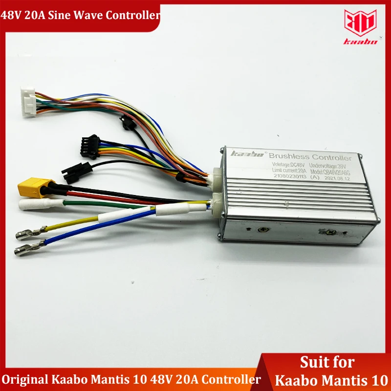 Original Kaabo Mantis 10 48V 20A Sine Wave Controller for Kaabo Mantis 10 48V 13Ah 500W Electric Scooter Kaabo Accessories