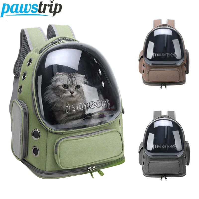 

Transparent Pet Cat Carrier Bag Outdoor Travel Backpack for Cats Small Dogs Breathable Cat Carrying Bag Pet Supplies