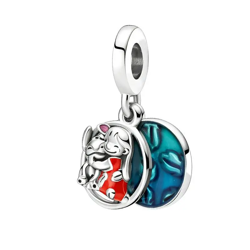 Original Charm-Perlen, Dumbo&Mom Charm&Magic Hat&Villains Cruella De Vil Charm-Perlen, passend für Anhänger-Armbänder, Damenschmuck, Geschenk