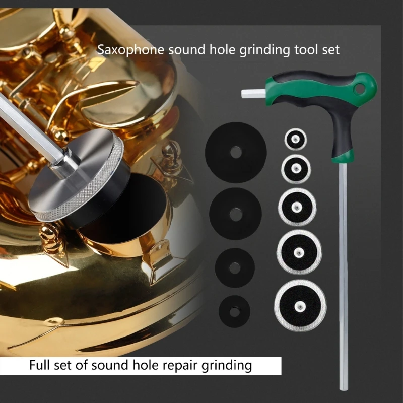 Saxophone Sound Hole Repair Tool Soprano/Alto/Tenors Saxophone Soundhole Grinder