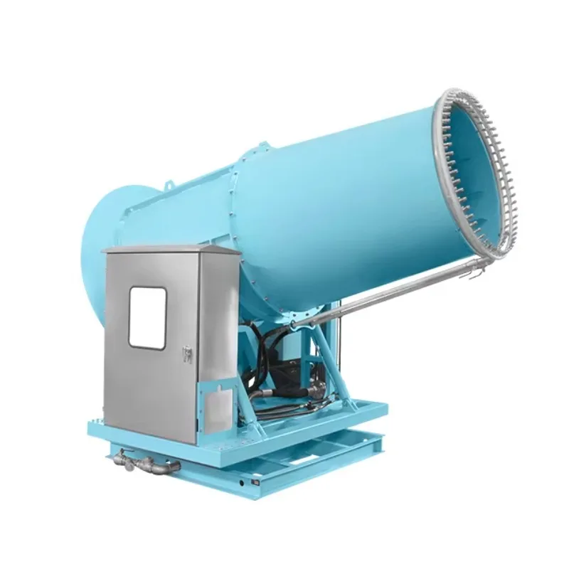 120 Large Stationary Fixed Fog Cannon Adjustable Multi Spray Angle Thermal Power Plant Mist Equipment