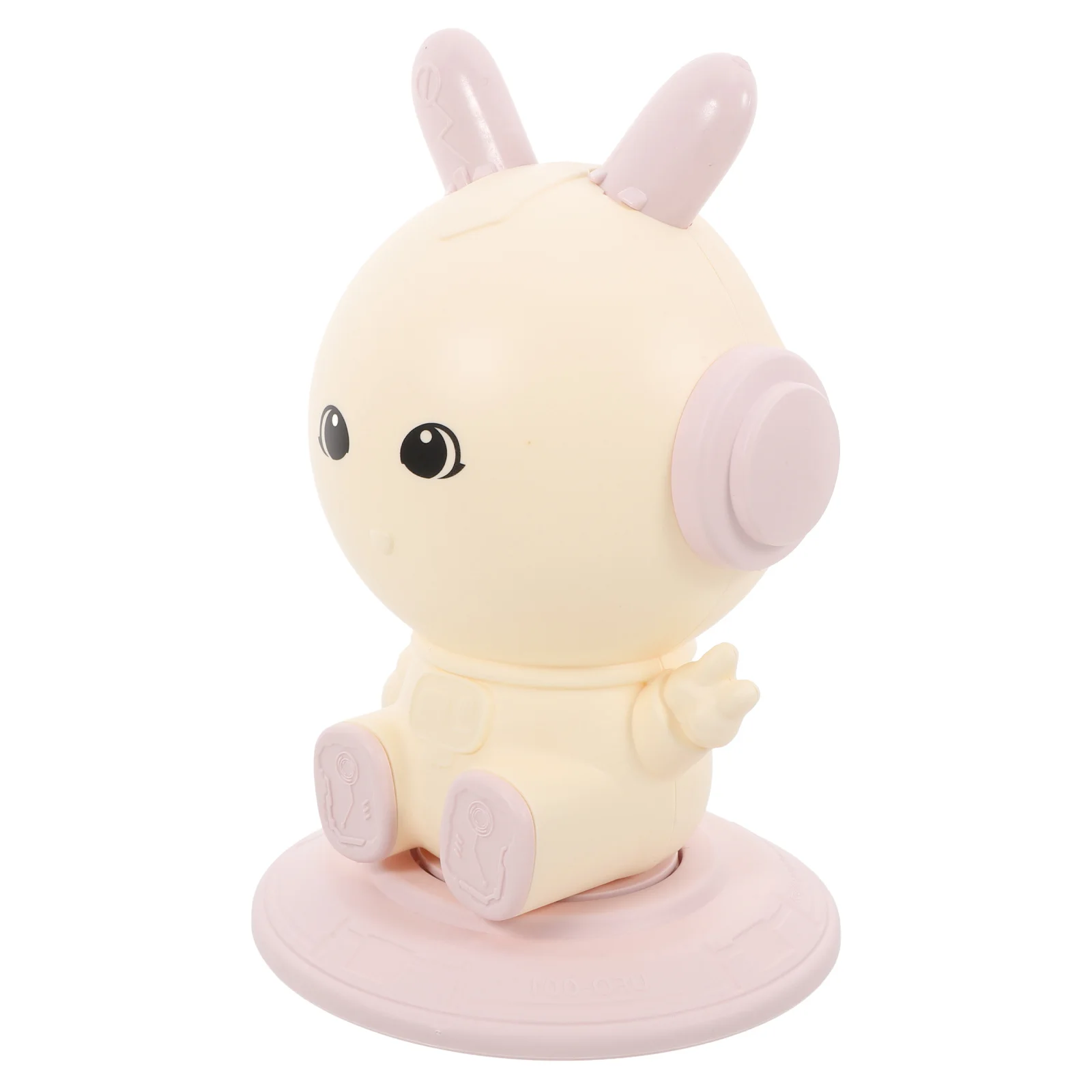 

Rotating Bunny Pen Cup Pencil Holder Pink Cute Kawaii Makeup Brush Holder Desk Accessories Office Decor Women Utensil Caddy