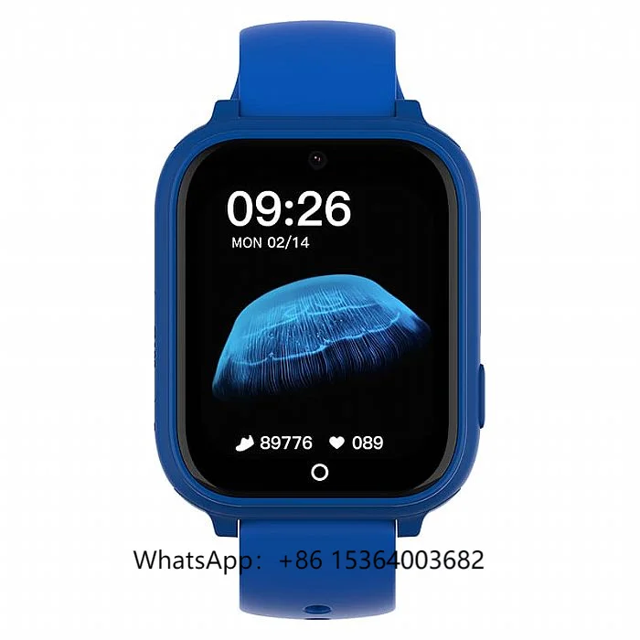

TJXLWonlex 2025 CT25 1.83inch 4G Sim Classic GPS Smartwatch with Big Screen Cheap Two-way Calling Waterproof Route Playback Blu
