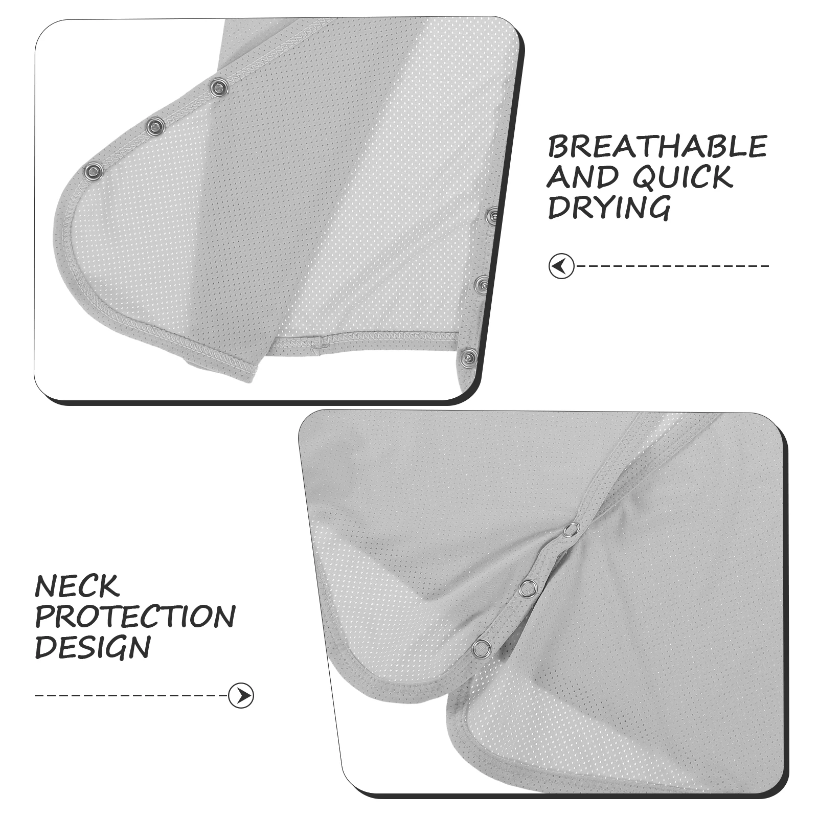 

Sun Hat Neck Shade Protector Ice Silk Drape Cooling Cover Summer Hats Accessories UV Protection Outdoor Golf Riding Sportwear