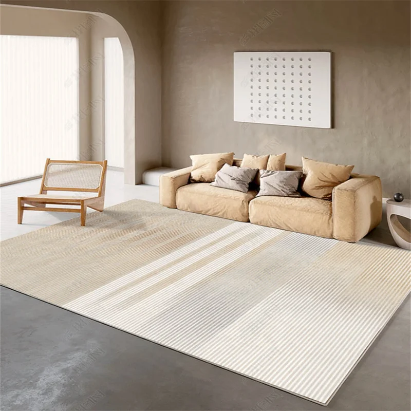 Nordic Light Luxury Living Room Decoration Carpet Home Bedroom Bedside Rug Large Area Mat Simple Study Cloakroom Non-slip Rugs