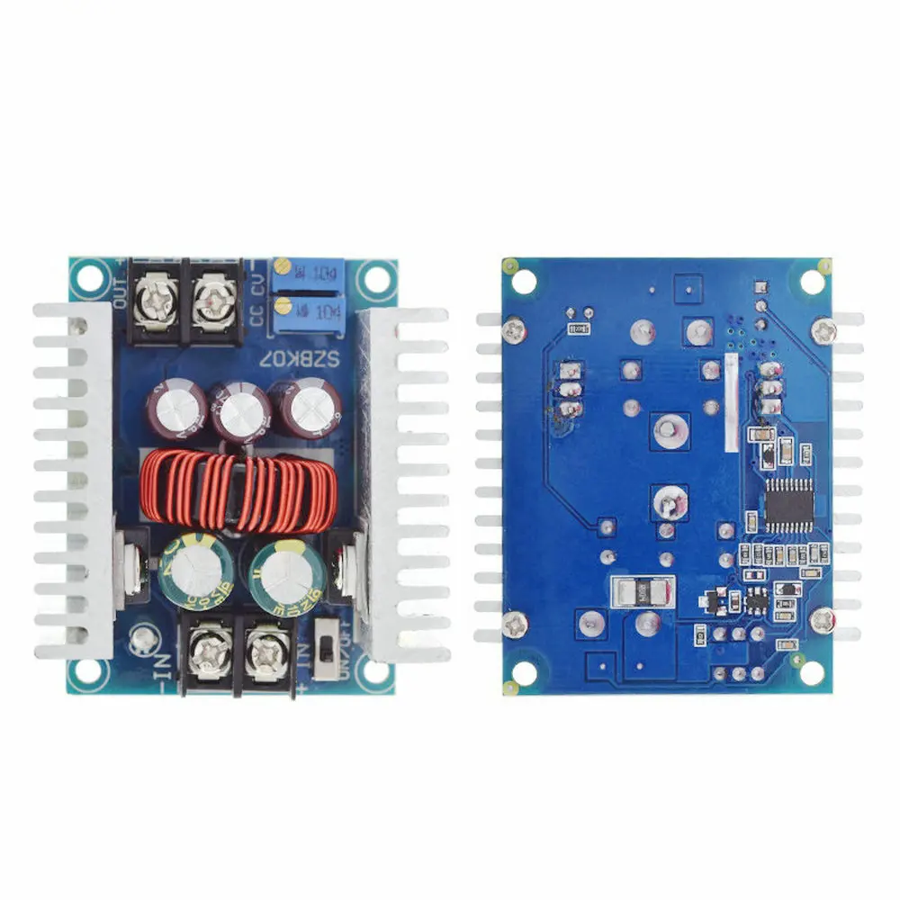 300W 20A DC-DC Buck Converter Step Down Module Constant Current LED Driver Power Step Down Voltage Module Electrolytic Capacitor