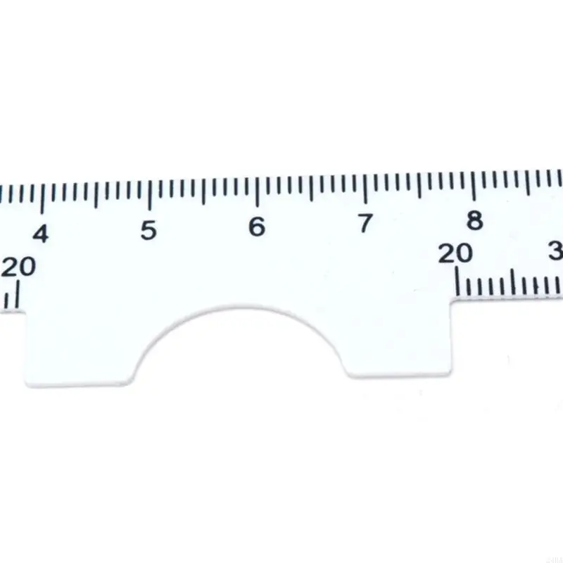  5PCS Pupillary Distance Measurement Rulers Nonslip Design PD Ruler For Accurate Eyeglass Lens Alignment