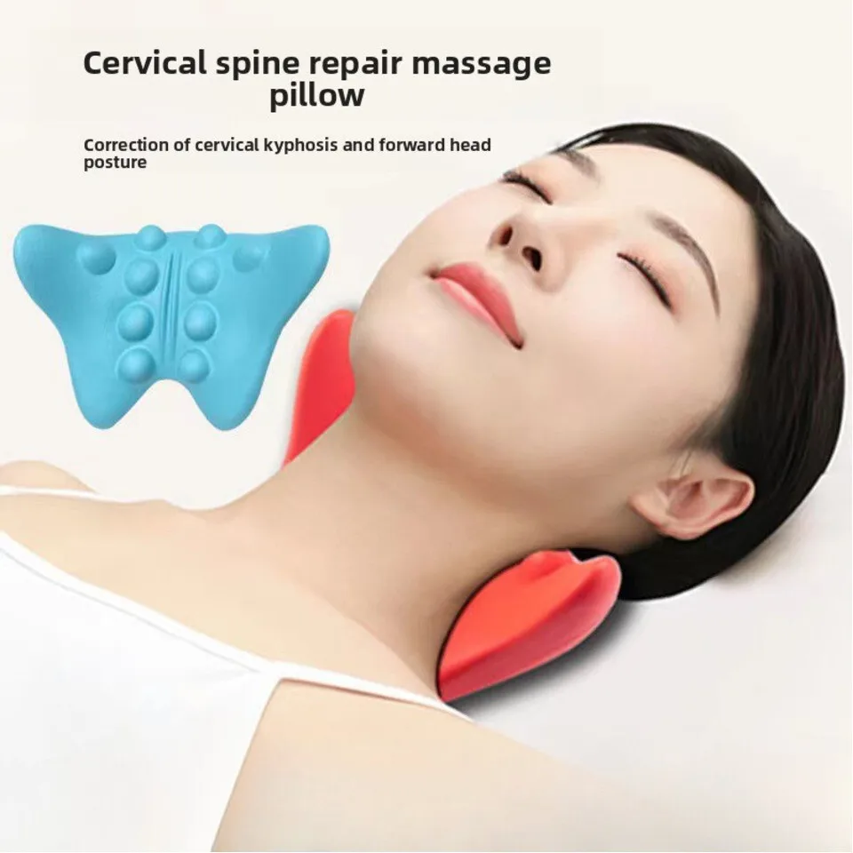 

Cervical Spine Massage Pillow U Shaped Pillow Gravity Shiatsu Cervical Massage Pillow Neck And Shoulder Repair Neck Relaxation