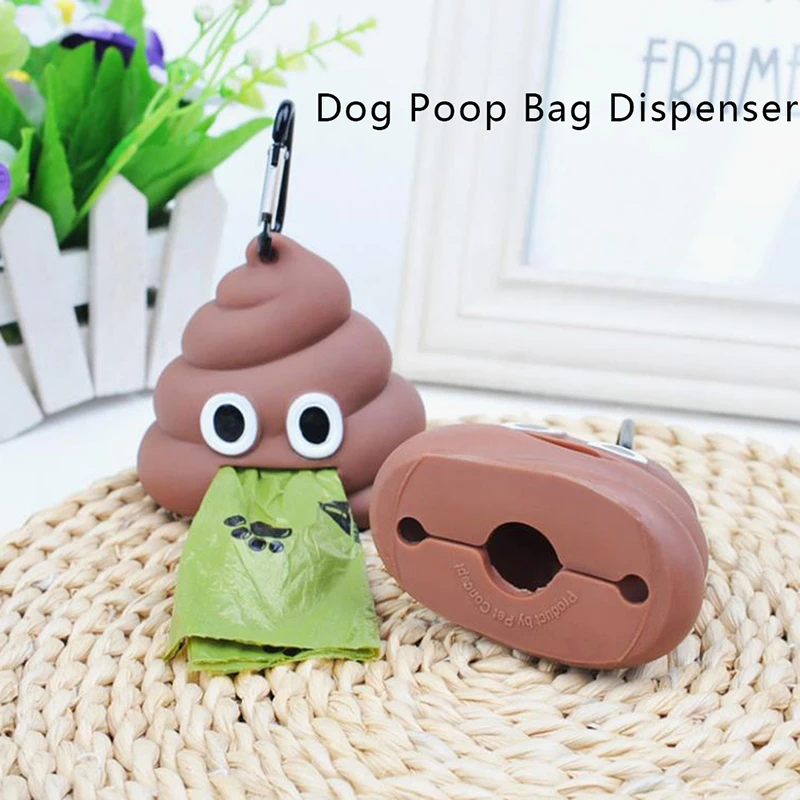 

Dog Poop Bag Dispenser Eco-friendly Pet Waste Bag Holder Outdoor Dog Garbage Bag