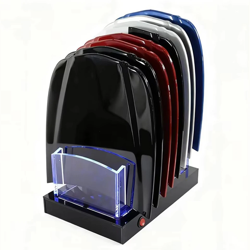 

7pcs Car Mini Bonnet Display Model Set,Painted Hood Organizer Stand for Automotive Coating & PPF Film Testing ST-A5