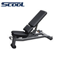 Portable Adjustable Multi-Functional Fitness Chair S Home Bird Bench Fitness Equipment Commercial Sit-Up Bench Dumbbell Stool