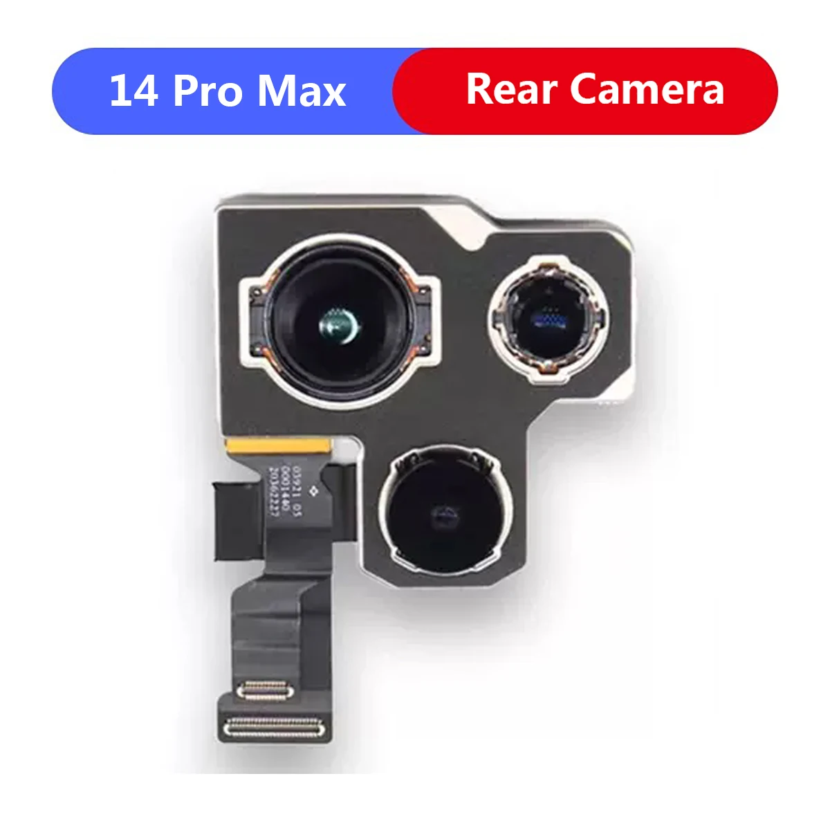 Wholesale Tested Disassembly Rear Camera For iPhone 15 14 13 Pro Max Plus 13Mini Main Lens Flex Cable Camera Teste Delivery 12