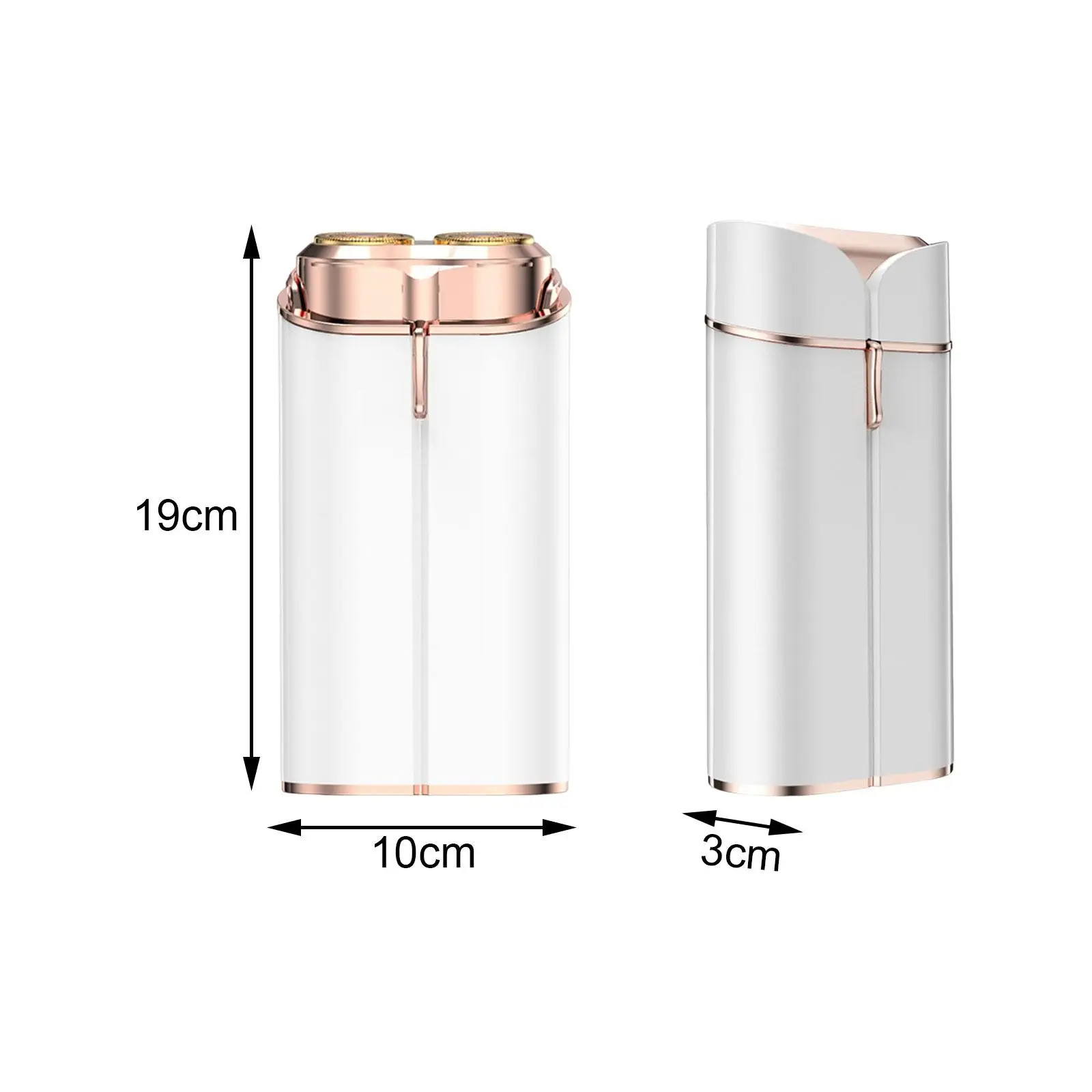 ماكينة تشذيب بيكيني نسائية كهربائية محمولة مع ماكينة تشذيب بيكيني خفيفة للإبطين