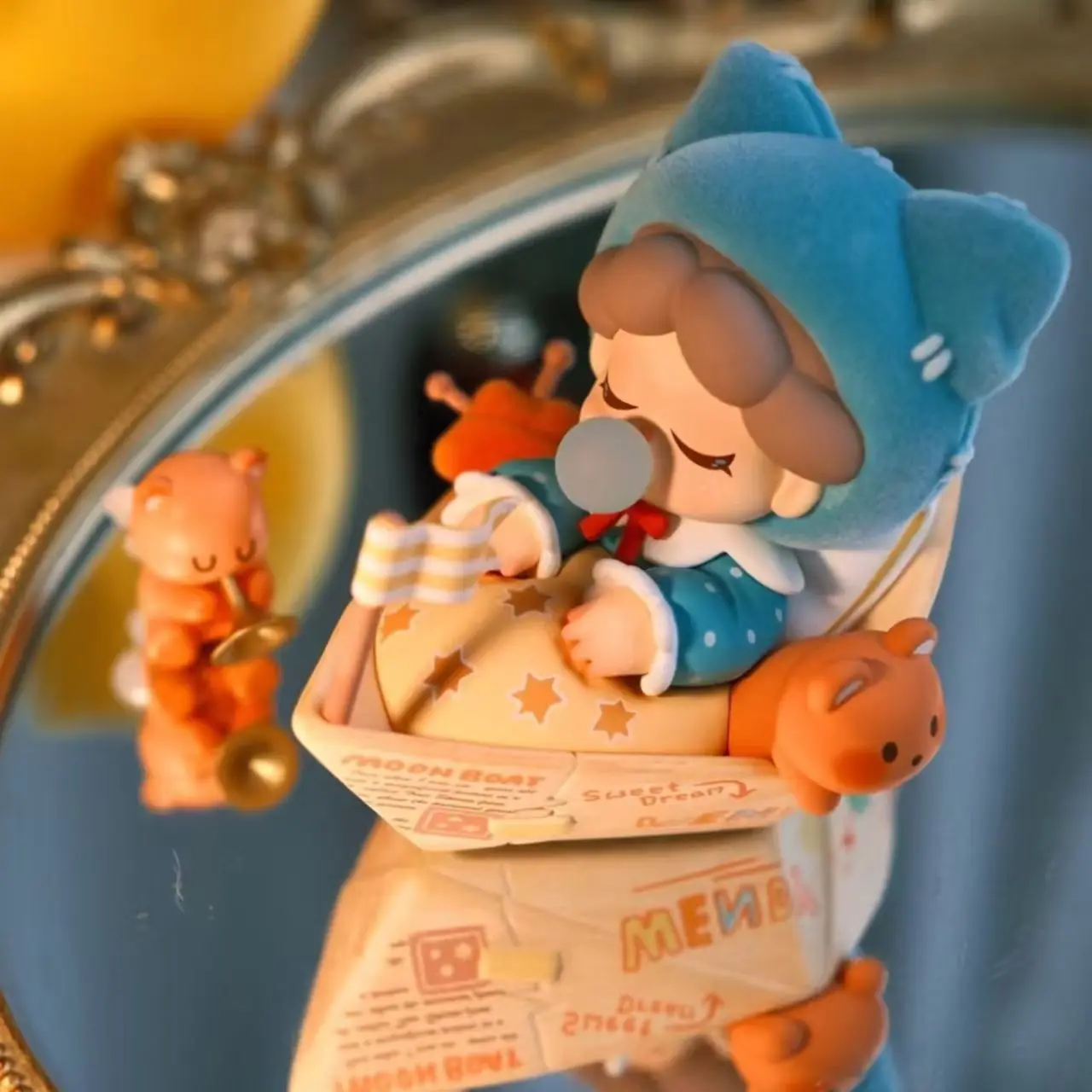 Auténtica serie Dodosugar Wendy "Follow The Moon" de cuarta generación |   Figura de caja ciega sorpresa hecha a mano |   Lindo regalo coleccionable